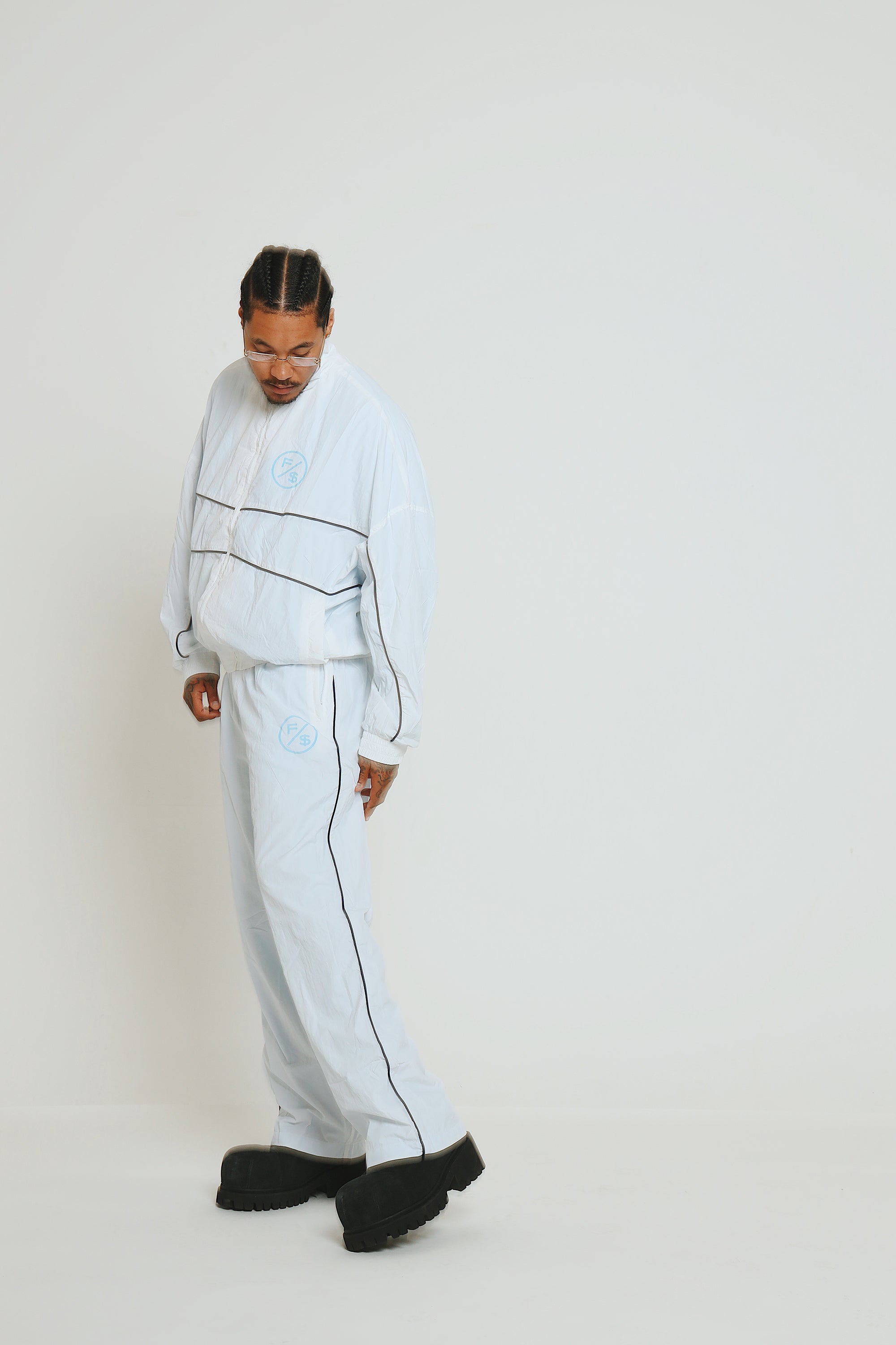 Lightweight Utility Windbreaker Jacket – Full Zip Streetwear Track Jacket
